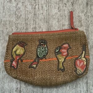 Vera Bradley bird pouch